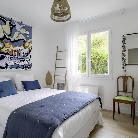 Renovee Au Pyla-sur-mer Avec Grand Jardin - Fr-1-433-146 Villa La Teste-de-Buch